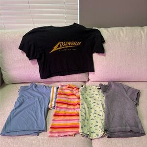Women’s cropped shirts size small